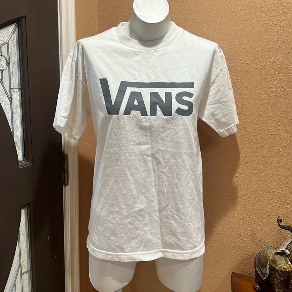 Vans men’s white short sleeve t-shirt